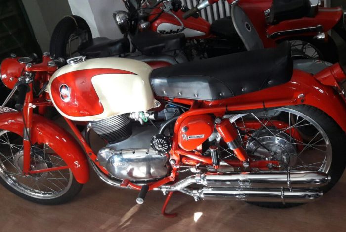 restauro gilera 175
