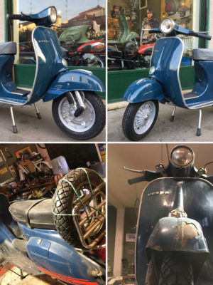 restauro vespa fasi