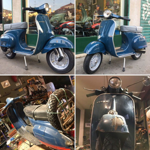 restauro vespa fasi